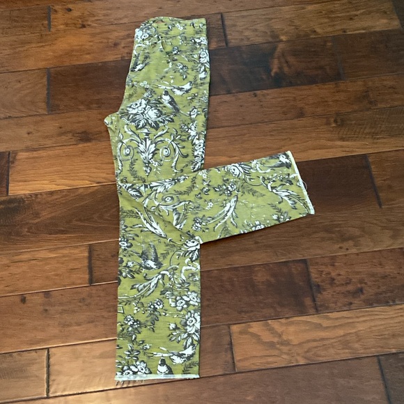 Anthropologie Pilcro floral pattern pants, size 28 - Picture 2 of 2